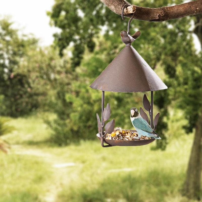American Heritage Iron Aviary Bird Feeder